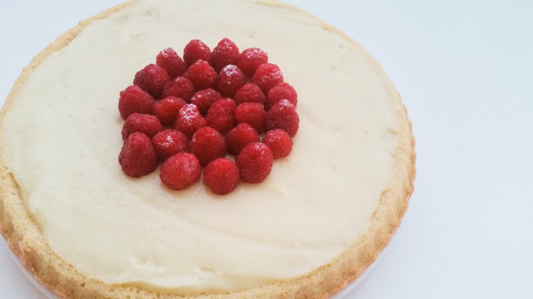 Crostata morbida con Lamponi