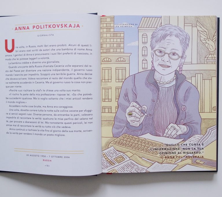 Storie della buonanotte per bambine ribelli di Elena Favilli e Francesca Cavallo