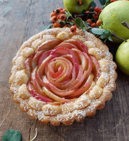 crostatine cuor di mele