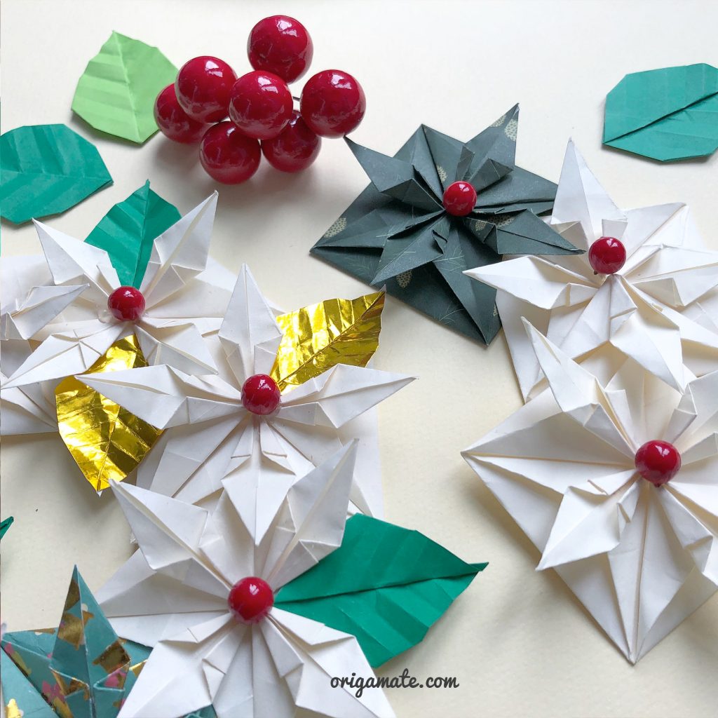 centrotavola-natalizio-origami