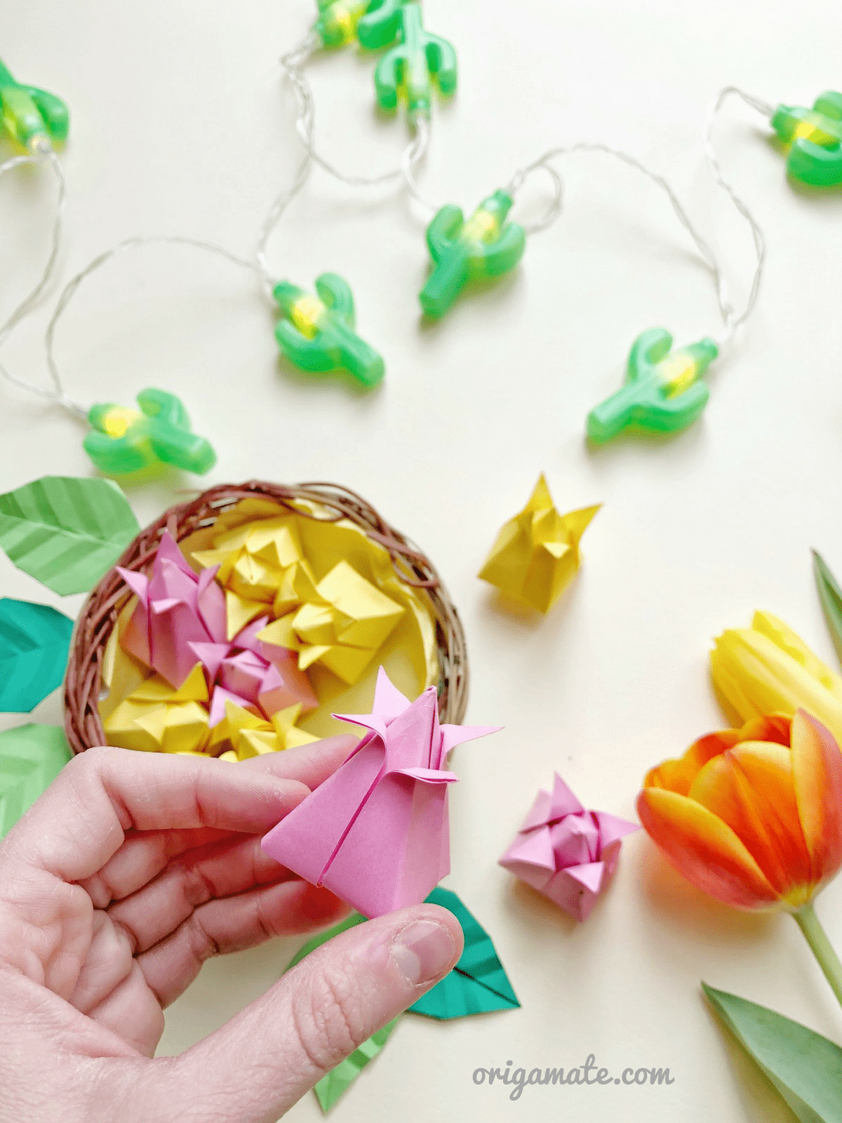 tulipani di carta