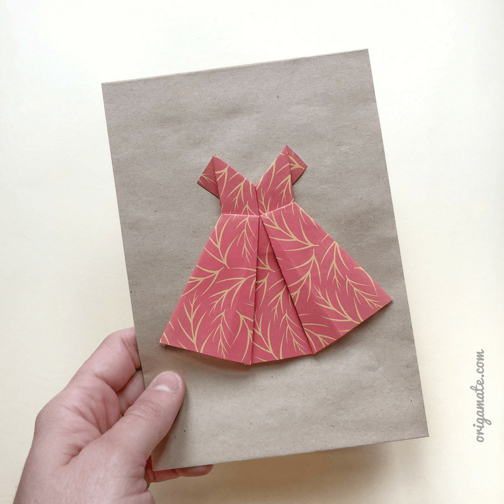 origami vestito