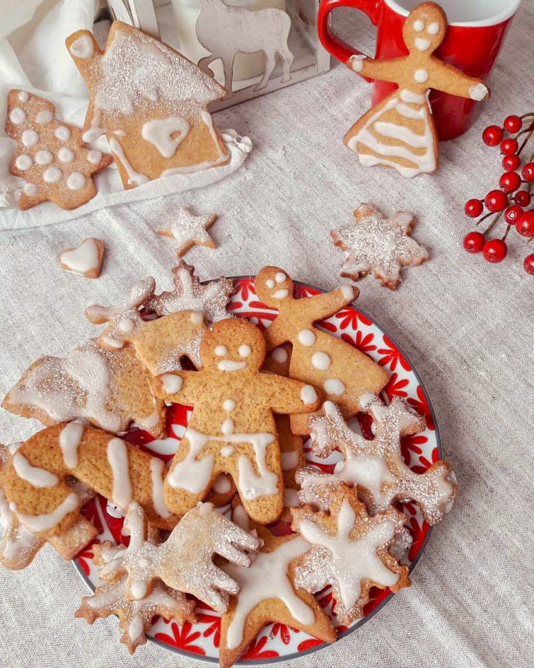 Biscotti speziati allo zenzero e cannella