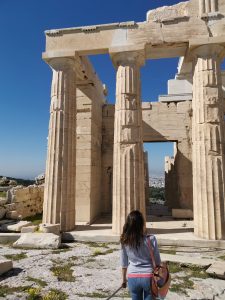 Le colonne del Partenone, Foto di Daniela Sabella