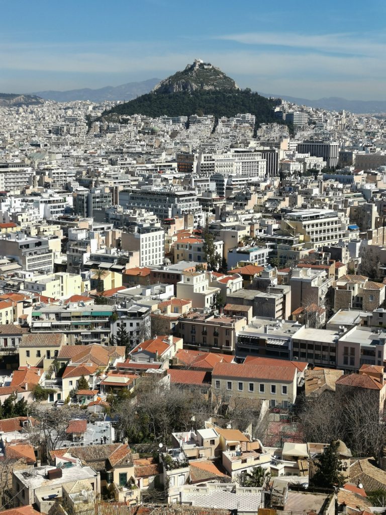 Vista di Atene dalla Collina di Filopappo, Foto di Daniela Sabella