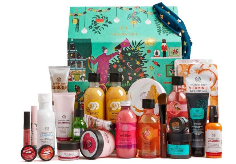 Calendario Avvento The Body Shop Natale 2020