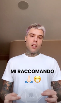 utilizzate la mascherina