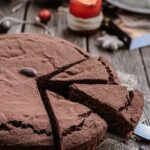 Torta al cioccolato fondente e farina di castagne