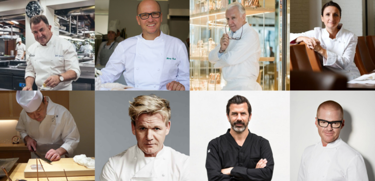 Chef Stellati: i migliori chef con più stelle Michelin nel mondo