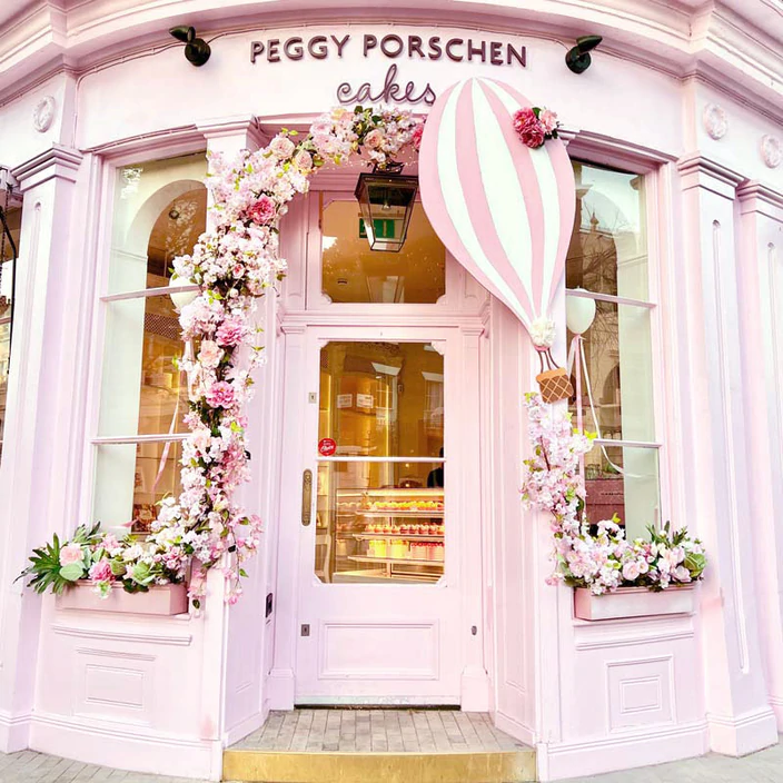 locali più instagrammabili a Londra - Peggy porschen cakes