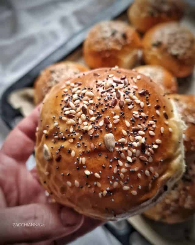 Burger Buns al latte