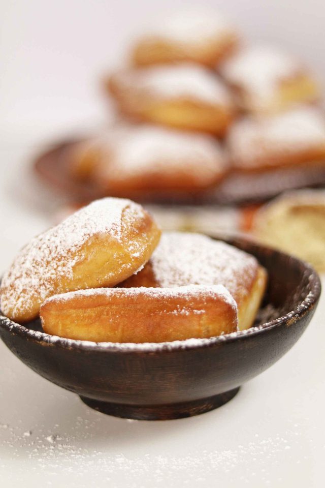 Beignets dolci tradizionali carnevale