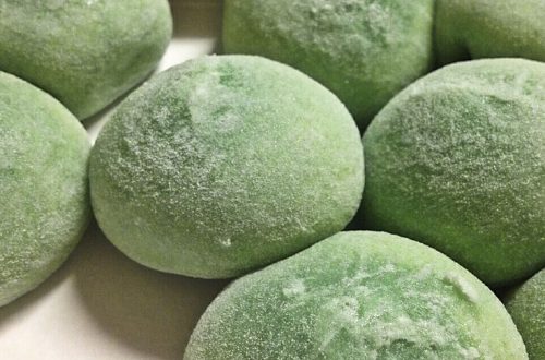 mochi al matcha