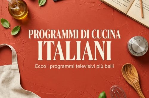 Programmi di cucina italiani con ingredienti freschi e ricette tradizionali.